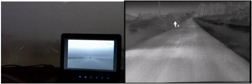 In-vehicle infrared camera,night vision