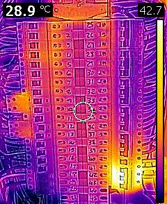 Thermal imaging camera cores